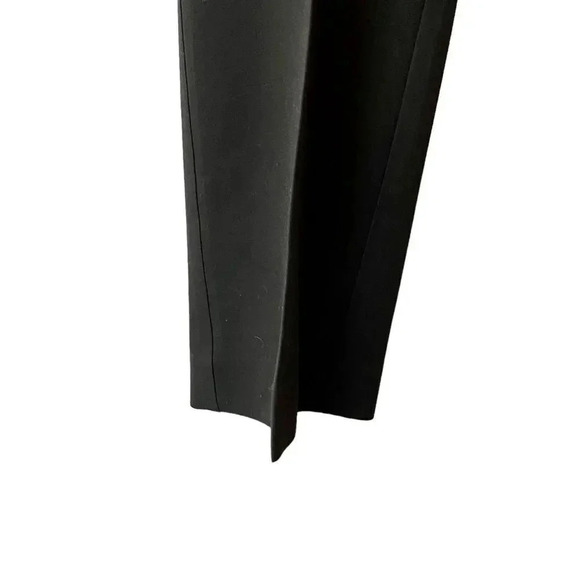 Michael Kors Black Wellesley Ankle Fit Trousers 8 Stretch Straight Leg Pants - Picture 3 of 11